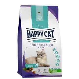 HAPPY CAT Care Trockenfutter Katze Adult, Schonkost Niere 4 kg