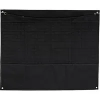 ESKADRON Boxenvorhang Quilt - schwarz