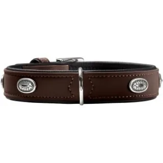 Hunter Hundehalsband softie stone braun S