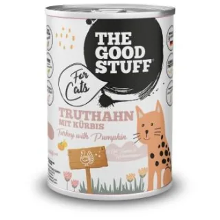 The Goodstuff Truthahn mit Kürbis 6x400 g