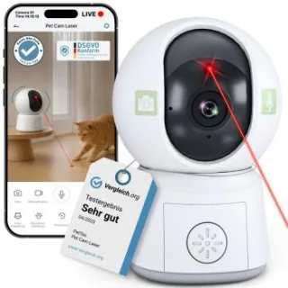 PetTec Haustierkamera Laser