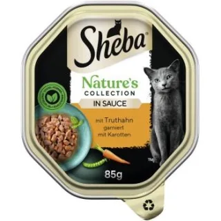 Sheba Natures Collection in Sauce Truthahn und Pute 22x85 g