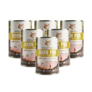 Wildfang Nassfutter Huhn pur 6x800 g