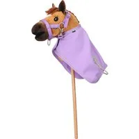 QHP Fleecedecke Hobby horse - Lila