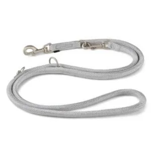 Wolters K2-Tauprogramm Führleine, Hundeleine silber 3 m, 1,3 cm