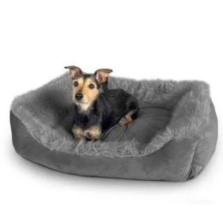 Wallace & Jones Hundebett MAYFAIR schiefergrau M