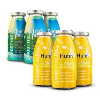 SmoothieDog Huhn 3x 250 ml + Trinkpause 3x 250 ml