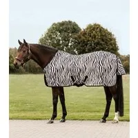 Waldhausen Fliegendecke mit Kreuzgurten, zebra - 155 cm