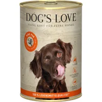 Dog's Love Hunde Nassfutter BARF RIND - 400 g