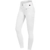 E·L·T Reithose Maja Glam Curved High Waist, weiß - 36