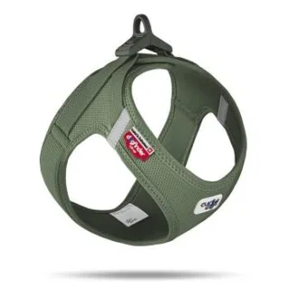 Curli Vest Harness curli Clasp Air-Mesh moosgrün L