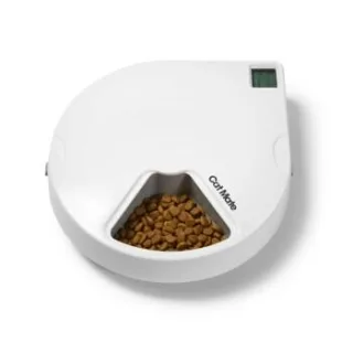 Cat Mate Futterautomat mit digitalem Timer für fünf Mahlzeiten (C500)