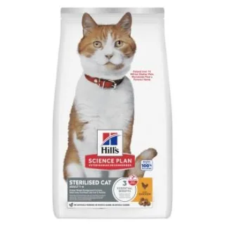 Hill's Science Plan Trockenfutter Katze, Adult, Sterilised mit Huhn 2x3 kg