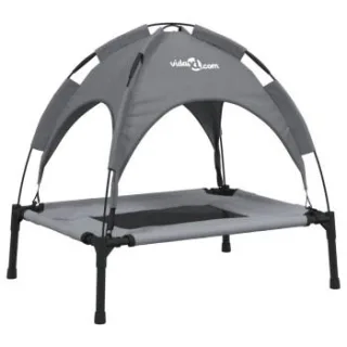 VidaXL Hundebett anthrazit 48 cm, 61 cm, 48 cm