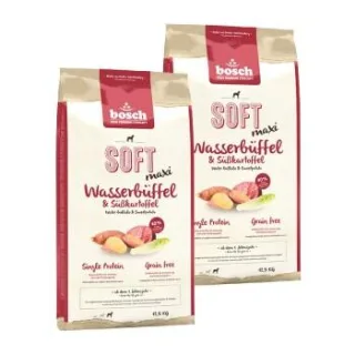 bosch Soft maxi Wasserbüffel & Süßkartoffel 2x12,5 kg