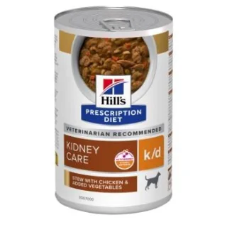 Hill's Prescription Diet Kidney Care k/d Ragout mit Huhn und zugefügtem Gemüse 12x354 kg