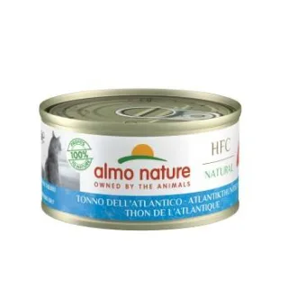 Almo nature HFC Natural Nassfutter Katze Atlantik-Thunfisch 48x70 g
