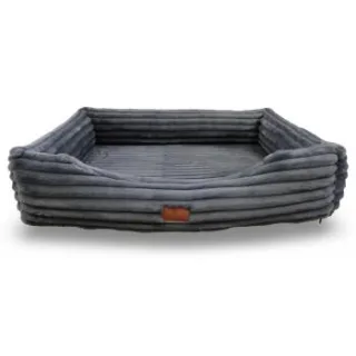 Petliving orthopädisches Hundebett Lilly anthrazit XXL
