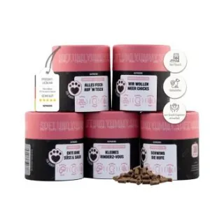 ALPHAZOO Probierset Leckerli Hund I Bundle