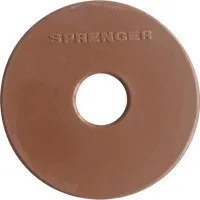 Sprenger Gebissscheiben Silikon - braun