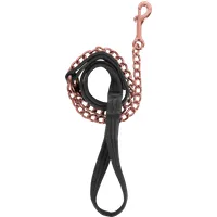 Waldhausen Führkette Soft - schwarz/rose gold