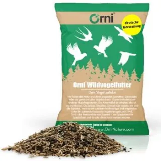 Orni Stieglitz Super I schmackhaftes Wildvogelfutter für Stieglitze I natürliches Stieglitz Futter mit wertvoller Saatenmischung aus Glanz, Negersaat UVM. I Vogelfutter Wildvögel Ganzjährig… 20 kg