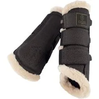 ESKADRON Gamaschen Stingray Fauxfur Black - XL