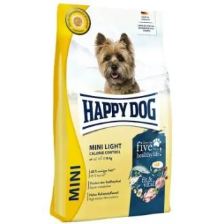 HAPPY DOG fit & vital Trockenfutter Hund Adult, Mini Light 4 kg
