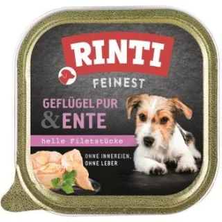 RINTI Feinest Adult Geflügel pur und Ente 44x150 g