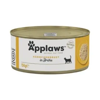 Applaws Nassfutter Katze Adult in Brühe Hühnerbrust 24x156 g