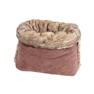 PET & Co. Pet & Co Hunde Kuschelkordel (Kunstfell) pink/ grau M