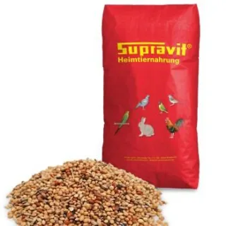 Supravit Exotenfutter - hochwertiges Mischfutter für exotische Finken 25 kg