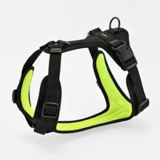 THE DOG IDEA Hundegeschirr Trail Neongelb M