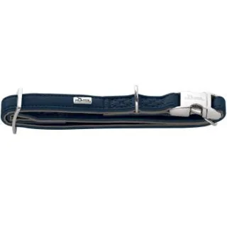 Hunter Hundehalsung amalfi alu strong blau XL