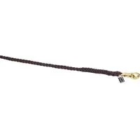 ESKADRON Strick mit Panikhaken (Messing) - dunkelbraun