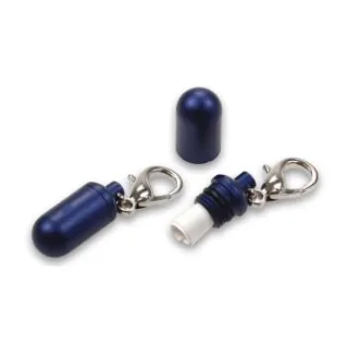 Wolters Aluminium-Adresshülse dunkelblau 1,4 cm