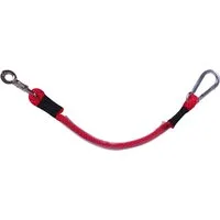 QHP Anhänger-Anbindestrick 60 cm - Rot