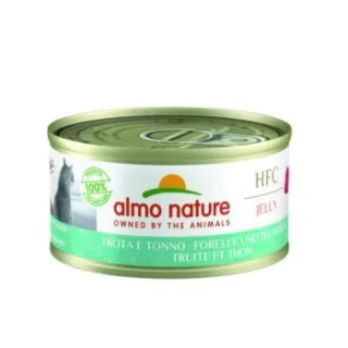 Almo nature HFC Jelly Forelle und Thunfisch 24x70 g