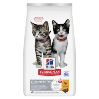 Hill's Science Plan Trockenfutter Kitten, Sterilised, mit Huhn 10 kg