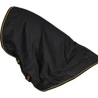 Bucas Irish Turnout Neck schwarz/gold - M