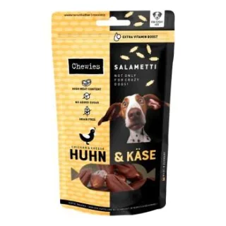 Chewies SALAMETTI 8x200g Huhn und Käse