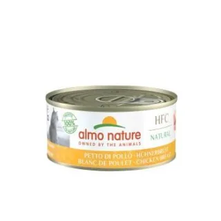 Almo nature HFC Natural Nassfutter Katze Hühnerbrust 24x150 g