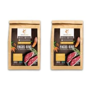 Wildfang ® Adult Trockenfutter Angus Rind 2x2 kg