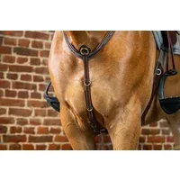 Dy'on Vorderzeug mit Brücke braun, Warmblut D-Collection - 1 Stk