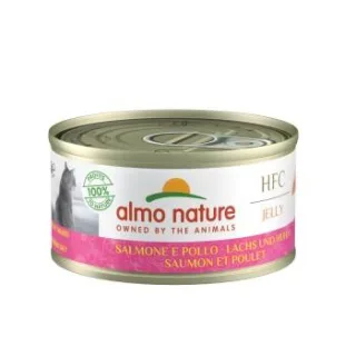 Almo nature HFC Jelly Lachs und Huhn 24x70 g