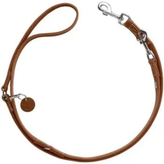 Hunter Verstellbare Führleine Aalborg cognac 1 cm, 2 m