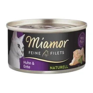Miamor Feine Filets Naturelle Huhn und Ente 96x80 g