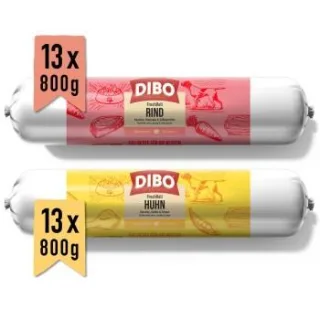DIBO FreshRolls Rind & Huhn 26x800 g