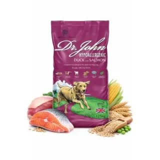 Dr John Ente und Lachs 12,5 kg