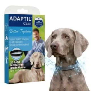 ADAPTIL Calm Halsband Anti Stress Erziehungshalsband M-L